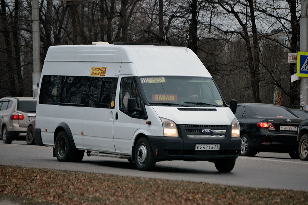 Чувашия, Имя-М-3006 (Z9S) (Ford Transit) № В 842 ТА 21