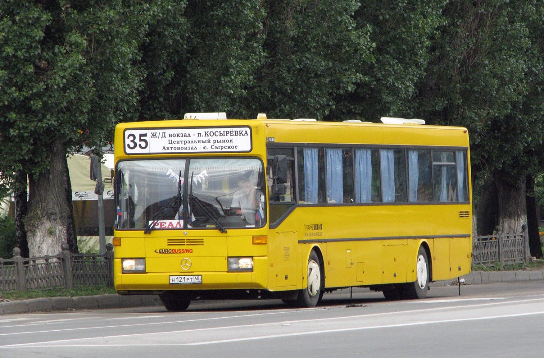 Липецкая область, Mercedes-Benz O405 № Н 121 РТ 48