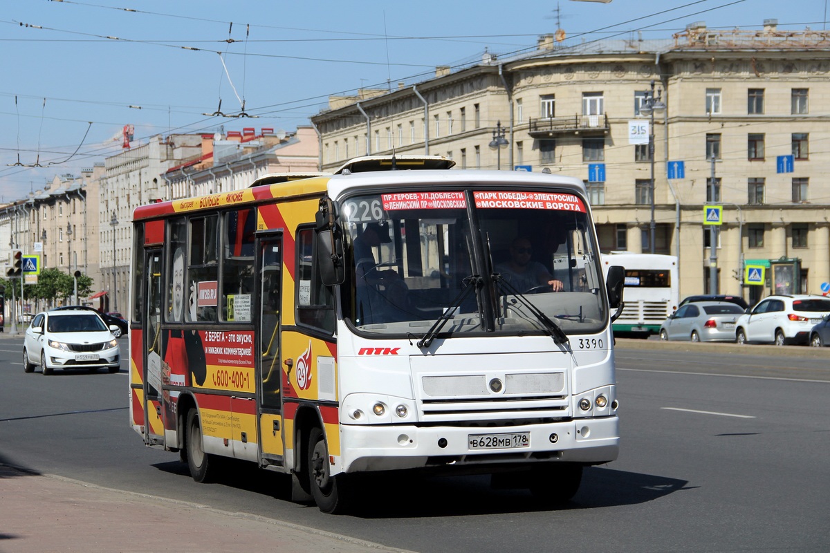 Санкт-Петербург, ПАЗ-320402-05 № n390