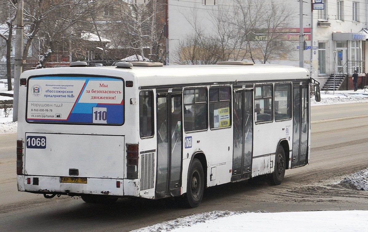 Омская область, Mercedes-Benz O345 № 1068