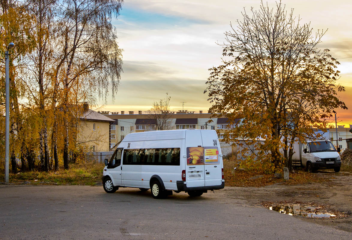 Пензенская область, ПАЗ-3030 (Ford Transit) № О 080 СС 58