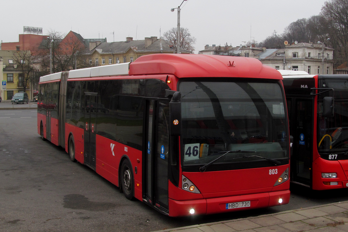 Литва, Van Hool New AG300 № 803