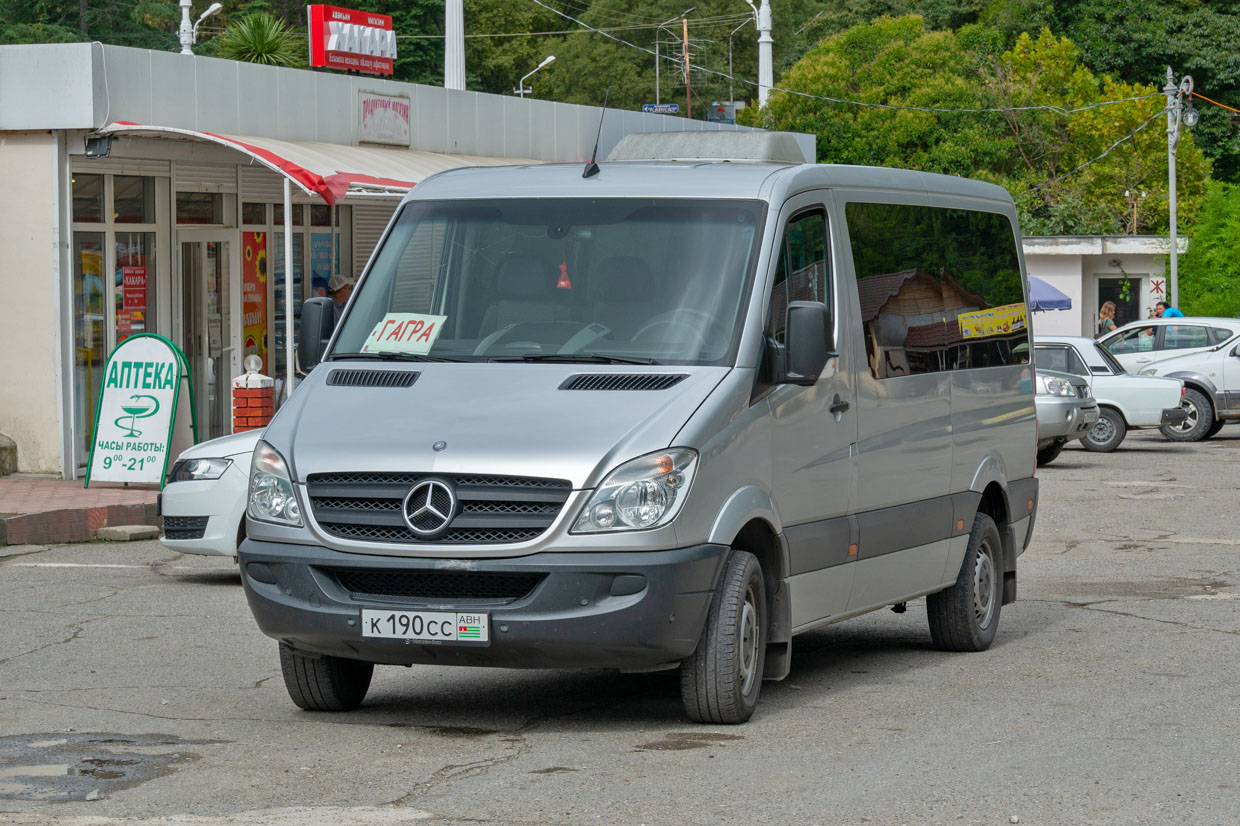 Абхазия, Mercedes-Benz Sprinter № К 190 СС — Фото — Автобусный транспорт