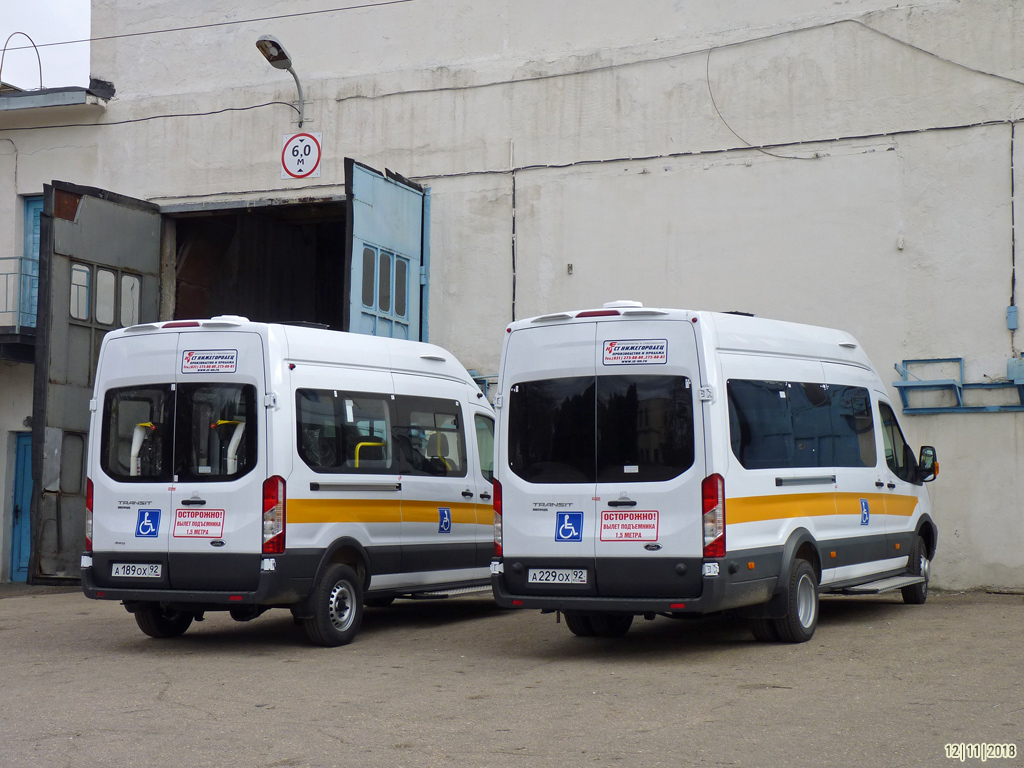 Севастополь, Нижегородец-2227 (Ford Transit FBD) № А 229 ОХ 92