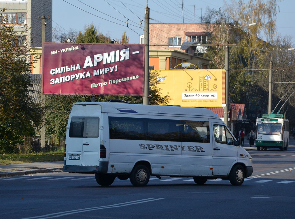 Волынская область, Mercedes-Benz Sprinter W903 313CDI № AE 6982 IM