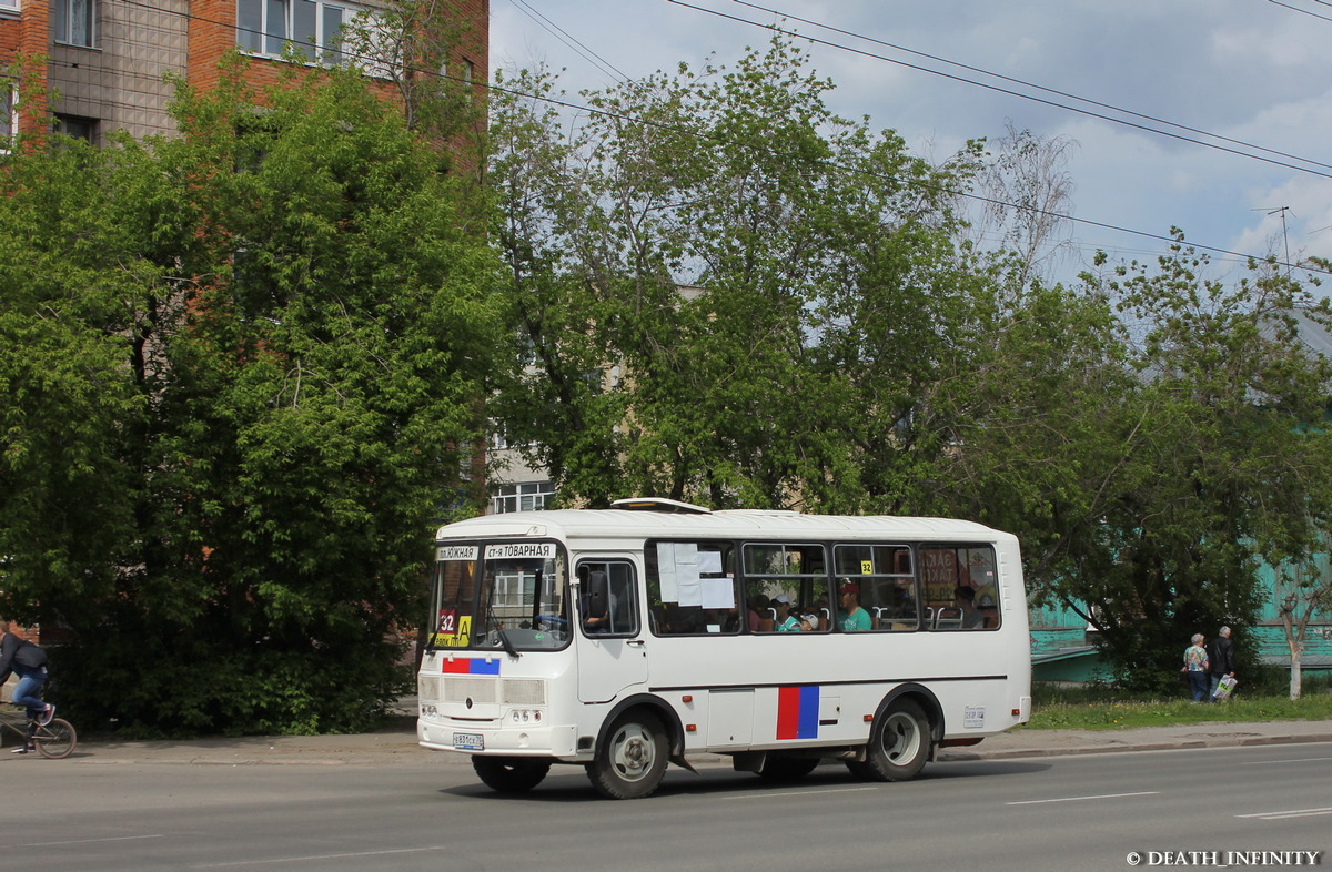 Томская область, ПАЗ-32054 № Е 831 СХ 70