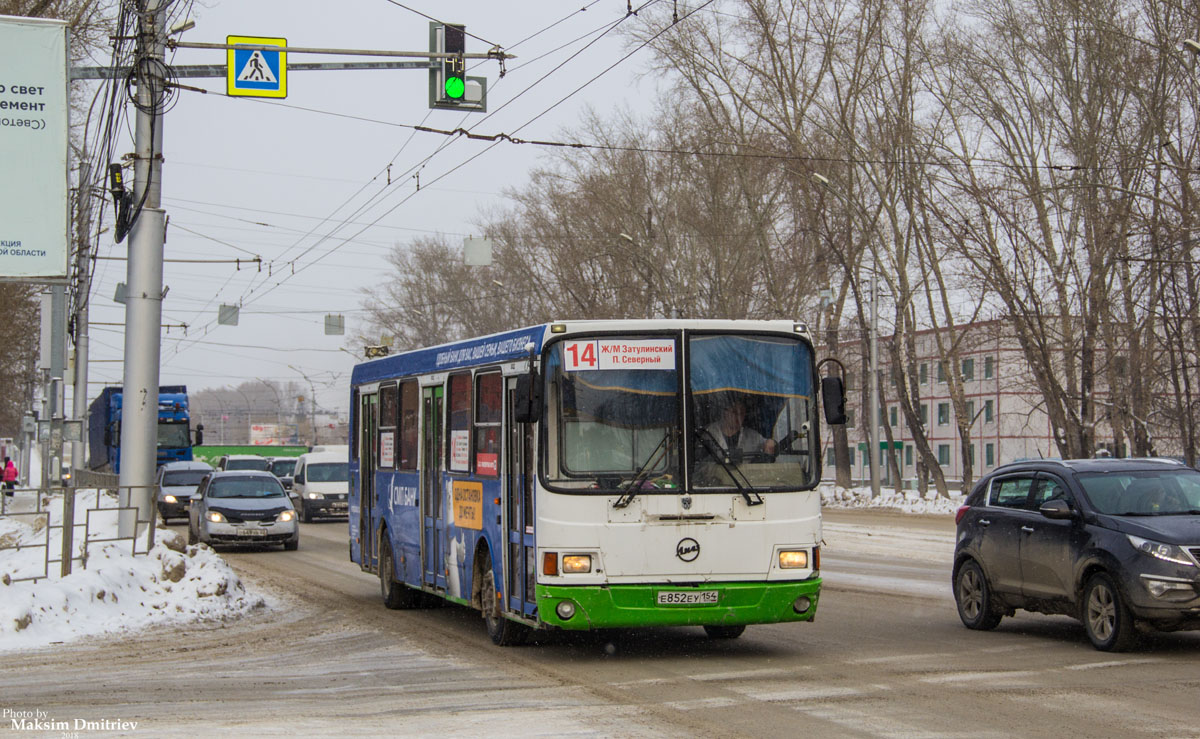 Новосибирская область, ЛиАЗ-5256.45 № Е 852 ЕУ 154