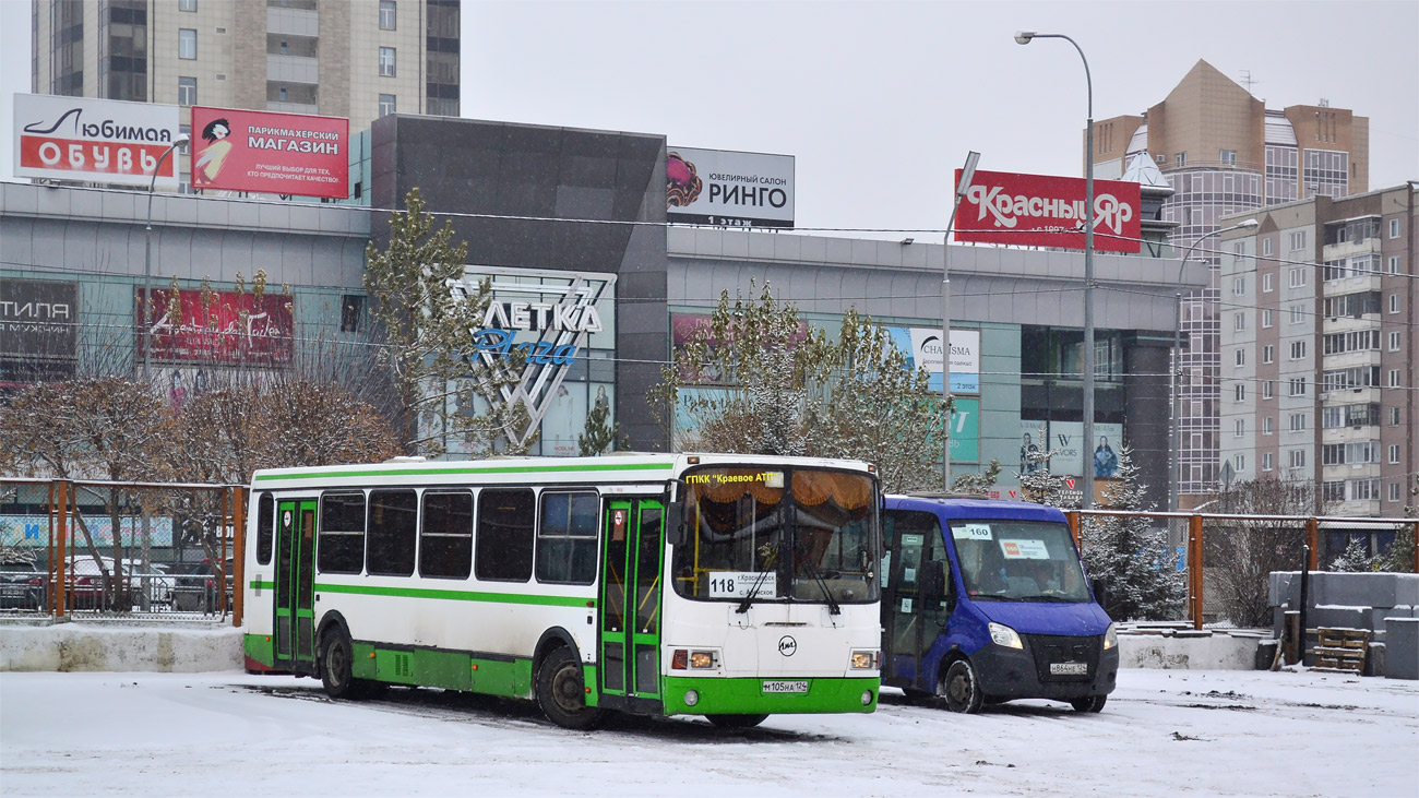 Krasnoyarsk region, LiAZ-5256.36-01 # М 105 НА 124