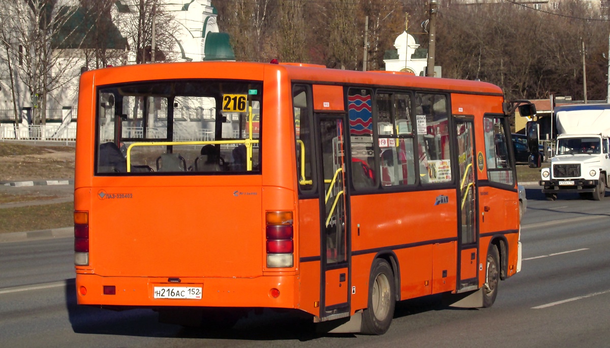 Нижегородская область, ПАЗ-320402-05 № Н 216 АС 152