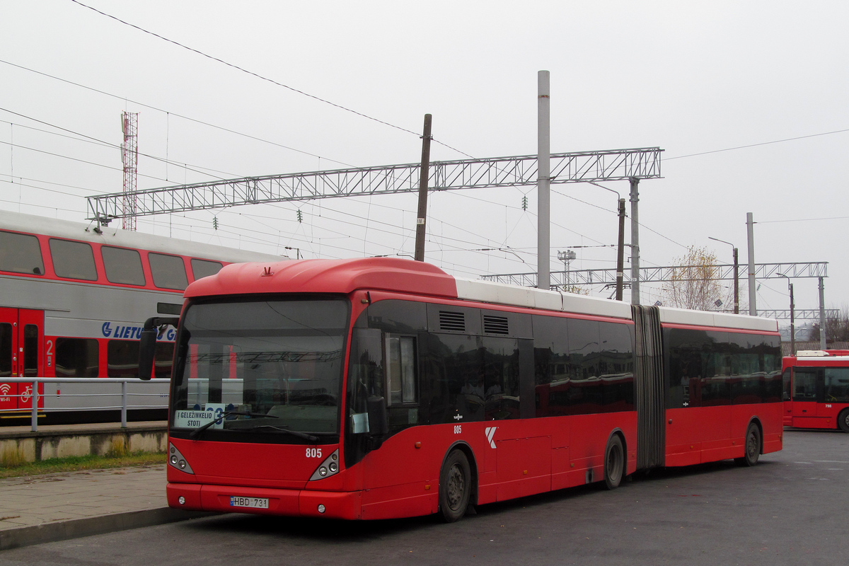 Литва, Van Hool New AG300 № 805