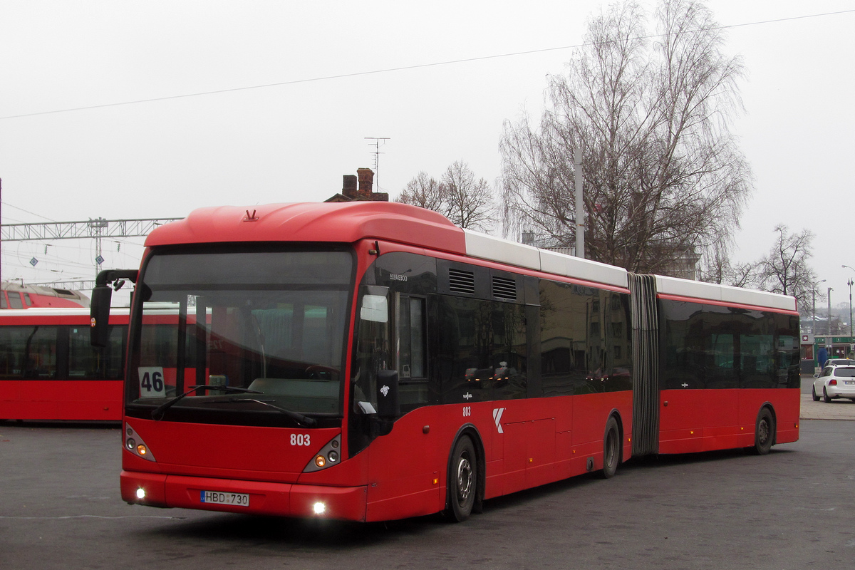 Литва, Van Hool New AG300 № 803