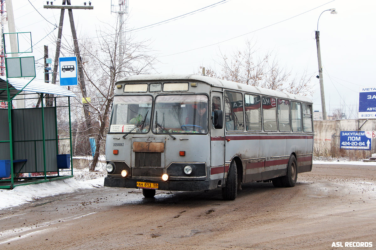 Нижегородская область, ЛиАЗ-677М (БАРЗ) № АМ 813 52