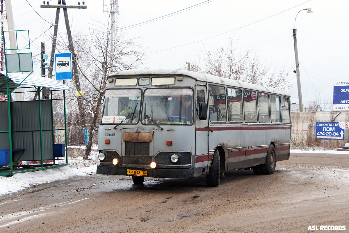 Obwód niżnonowogrodzki, LiAZ-677M (BARZ) Nr АМ 813 52