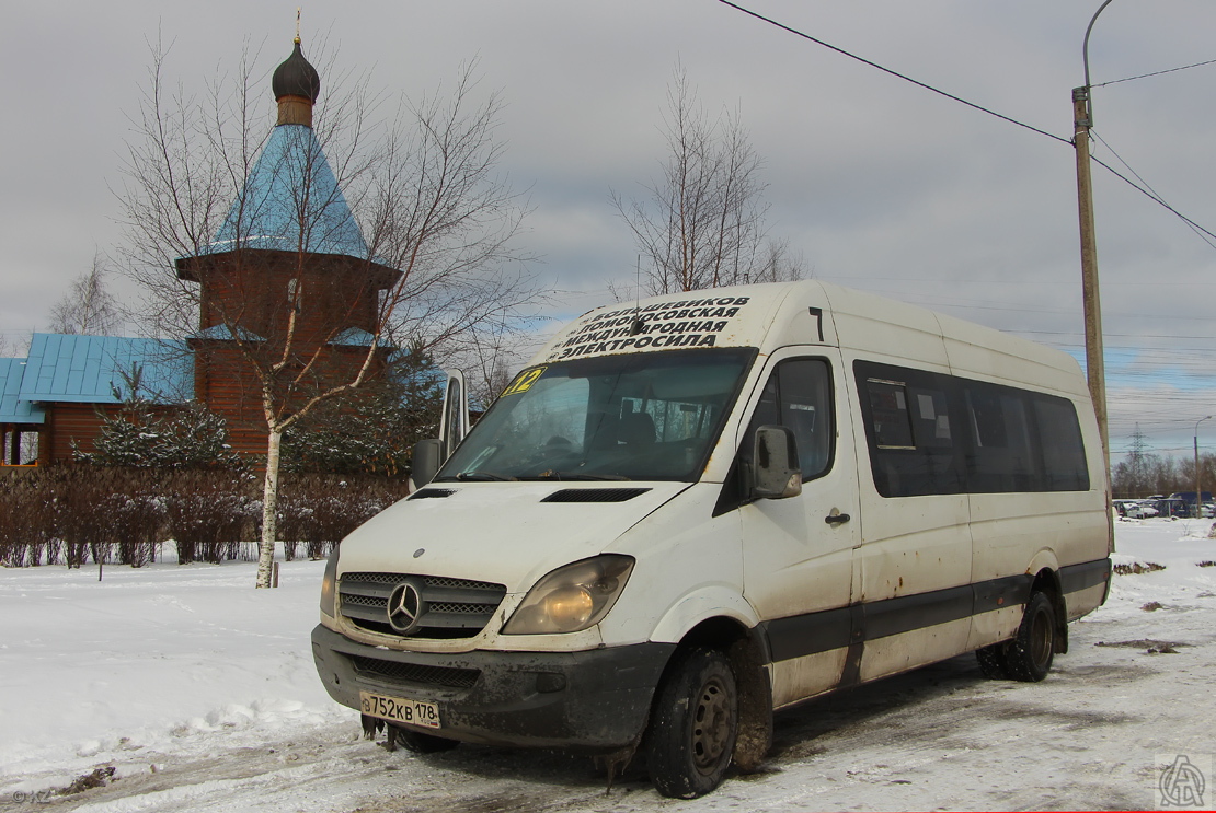 Санкт-Петербург, Луидор-22360C (MB Sprinter) № В 752 КВ 178