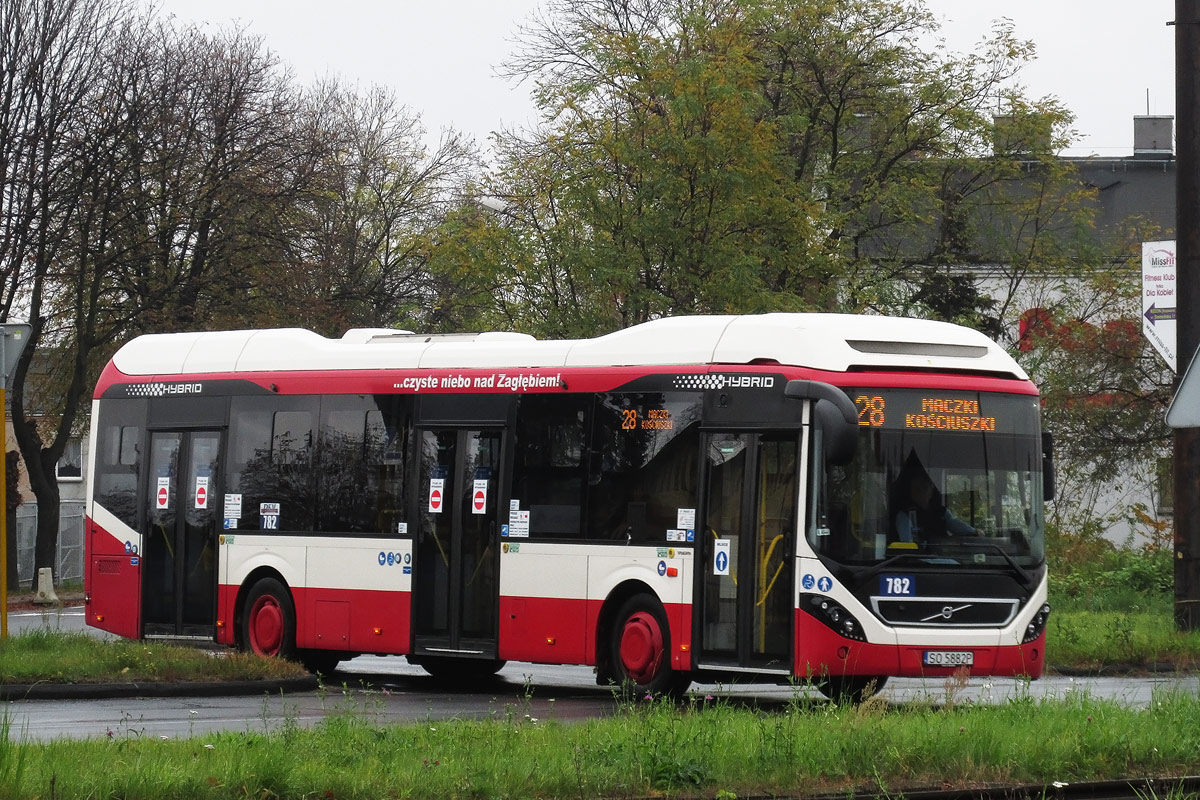 Lengyelország, Volvo 7900 Hybrid sz.: 782