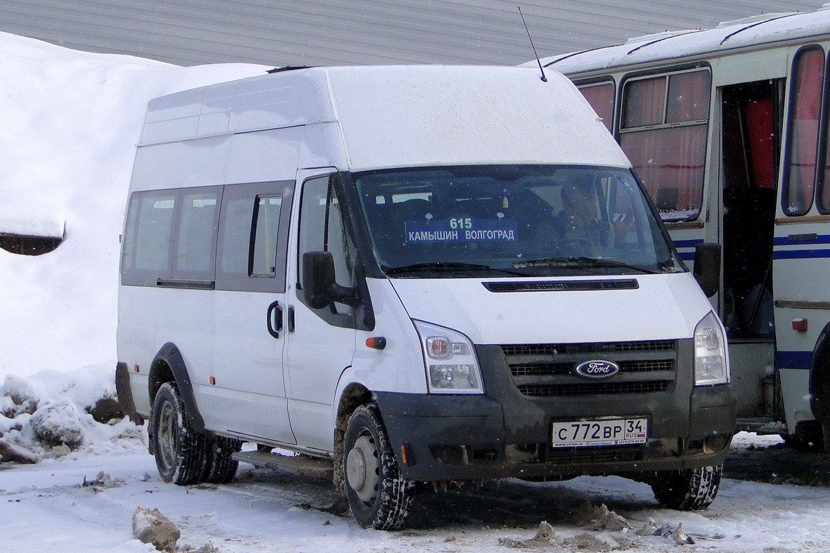 Волгоградская область, Нижегородец-222701 (Ford Transit) № С 772 ВР 34 —  Фото — Автобусный транспорт