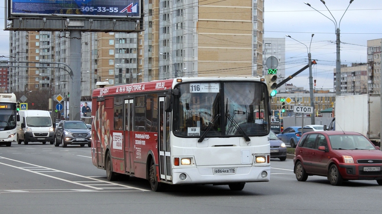 Санкт-Петербург, ЛиАЗ-5293.53 № 3440