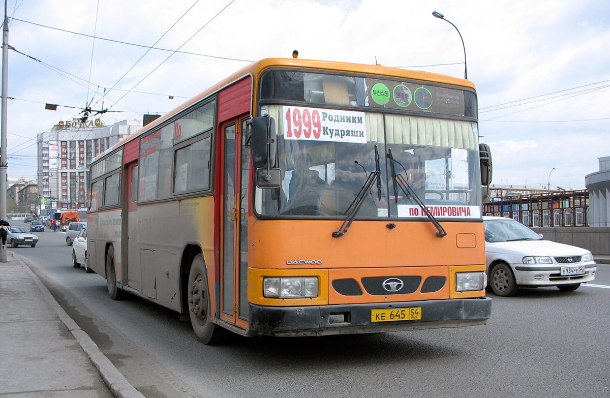 Новосибирская область, Daewoo BS106 Royal City (Busan) № КЕ 645 54