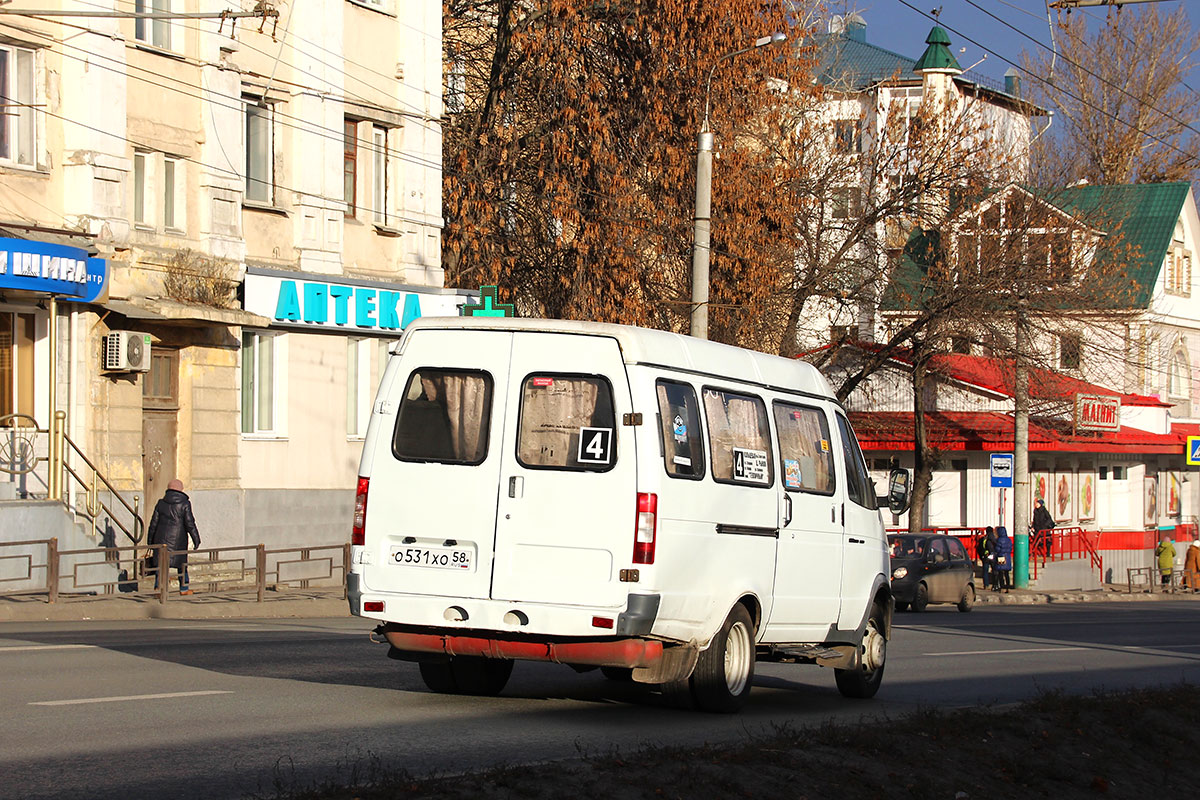 Penza region, GAZ-322120 (X96) č. О 531 ХО 58