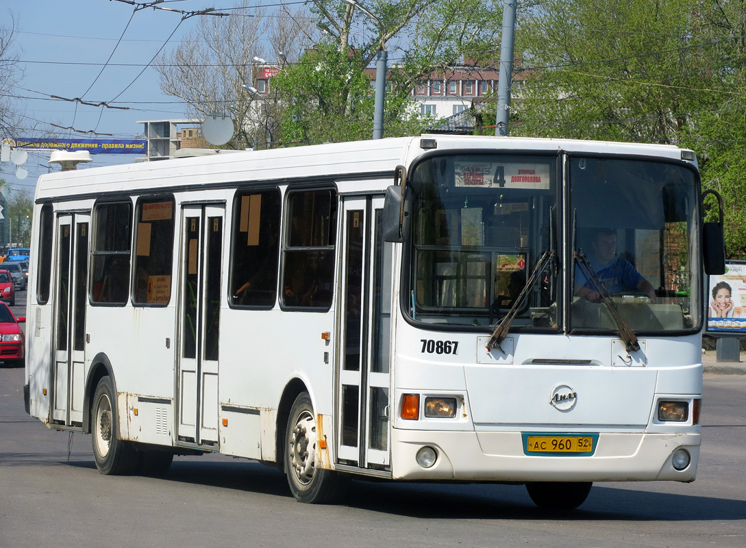 Нижегородская область, ЛиАЗ-5256.25 № 70867