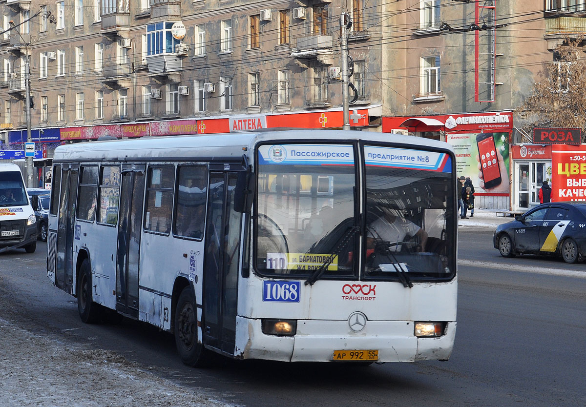 Омская область, Mercedes-Benz O345 № 1068