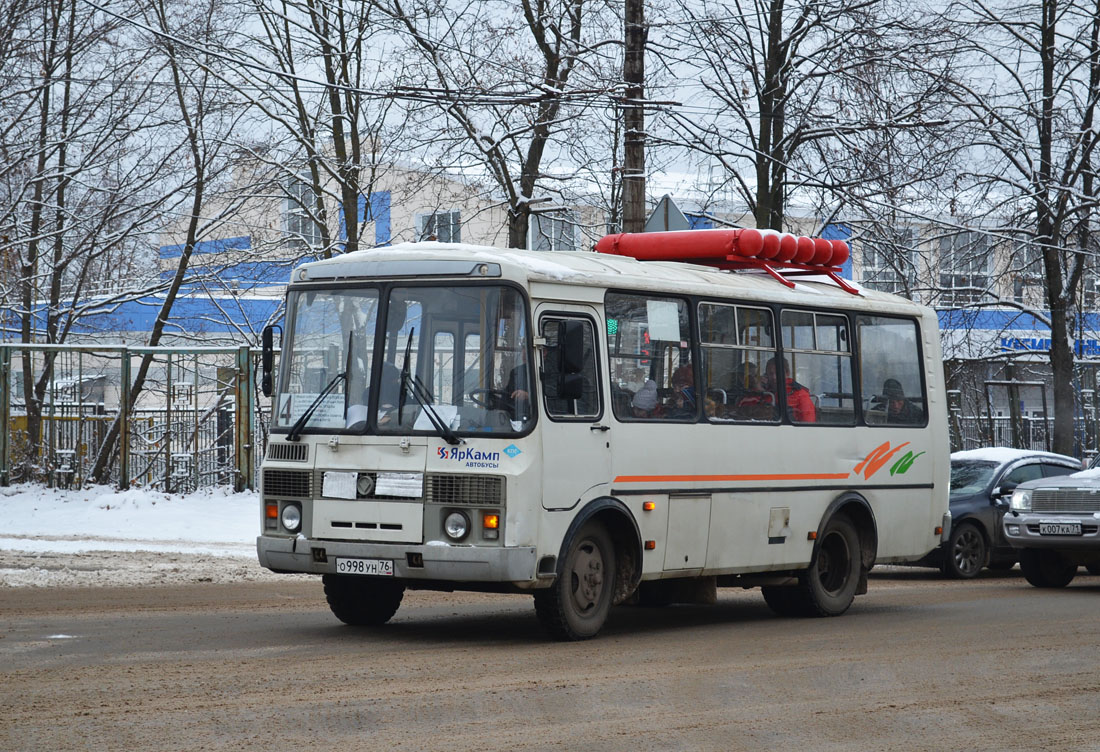 Калужская область, ПАЗ-32054 № О 998 УН 76