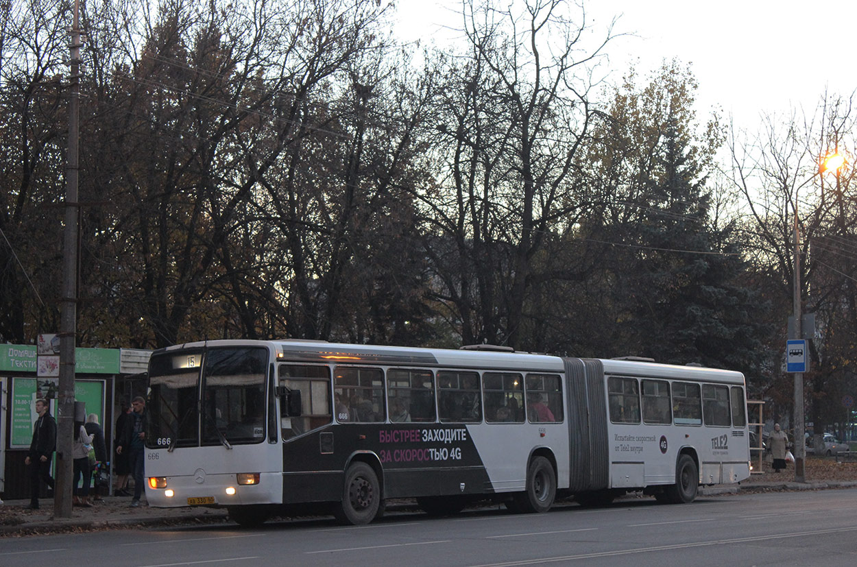 Псковская область, Mercedes-Benz O345G № 666