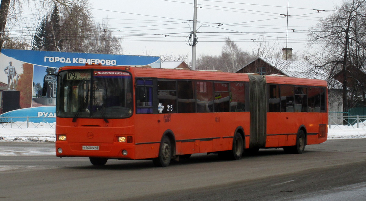 Кемеровская область - Кузбасс, ЛиАЗ-6212.00 № 215