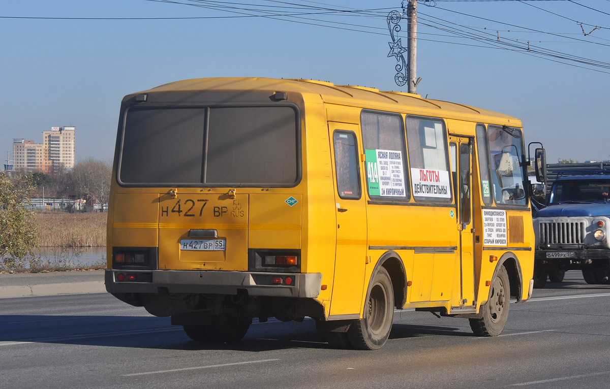 Омская область, ПАЗ-32053-70 № Н 427 ВР 55