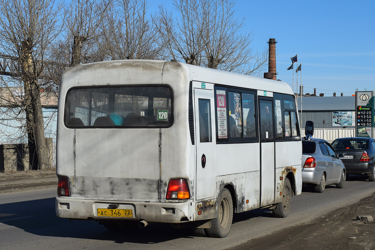 Алтайский край, Hyundai County SWB C08 (РЗГА) № АС 346 22