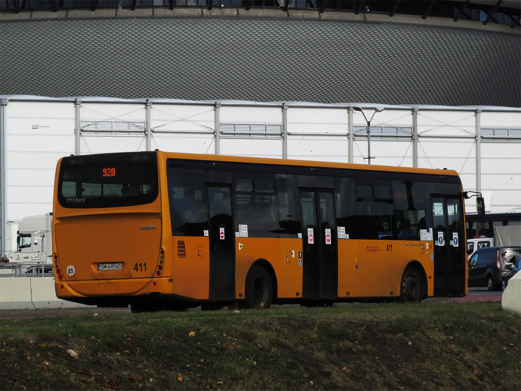 Polsko, Irisbus Crossway LE 12M č. 411