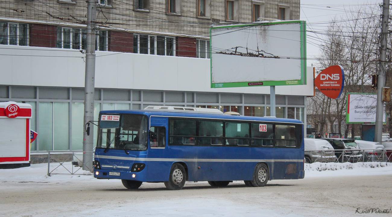 Новосибирская область, Daewoo BS106 Royal City (Busan) № Е 103 СА 154