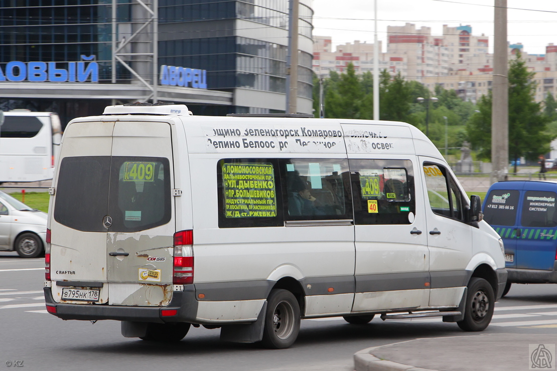 Sankt Peterburgas, Luidor-22360C (MB Sprinter) Nr. В 795 НК 178