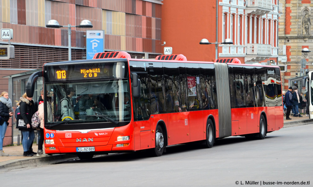 Шлезвиг-Гольштейн, MAN A23 Lion's City G NG363 № 15404