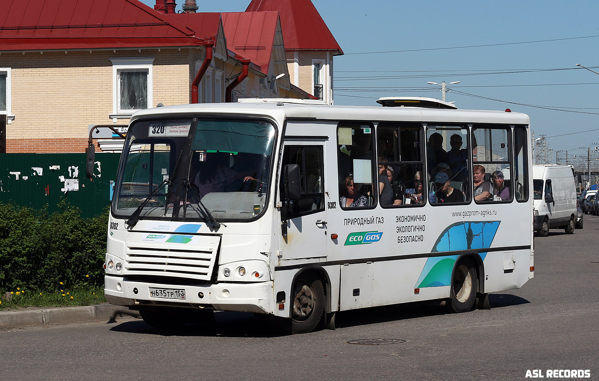 Ленинградская область, ПАЗ-320302-08 № 9302