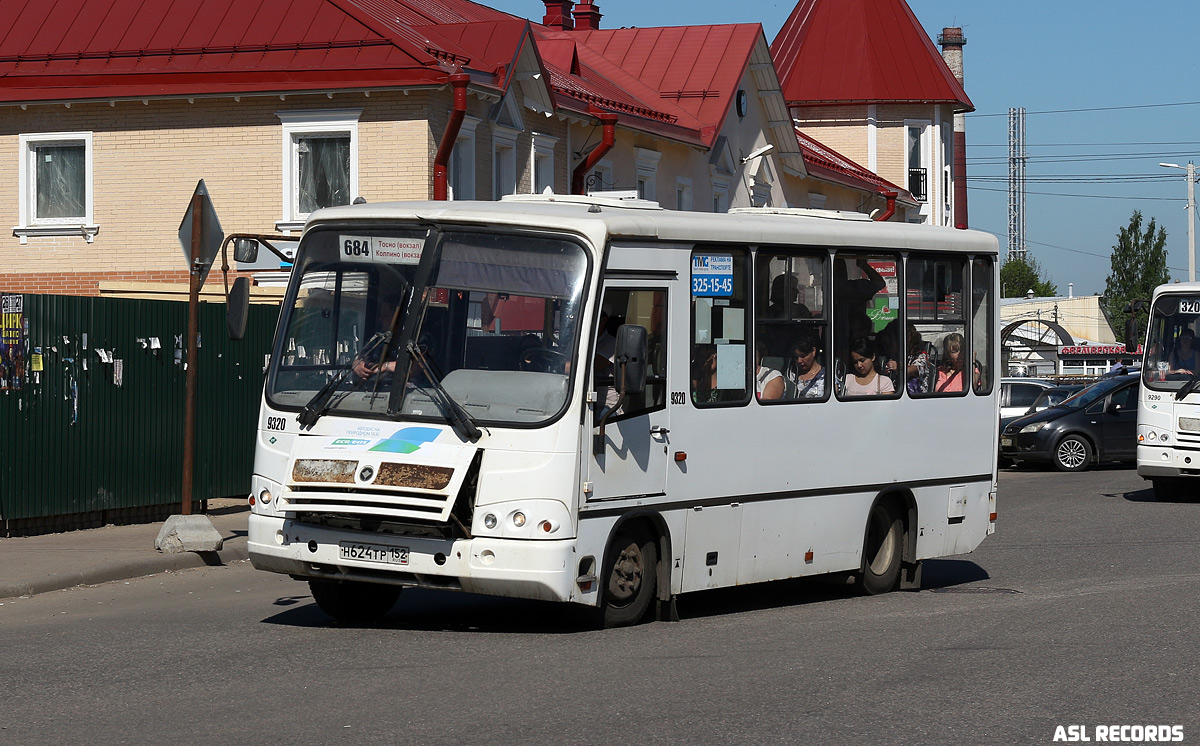 Ленинградская область, ПАЗ-320302-08 № 9320