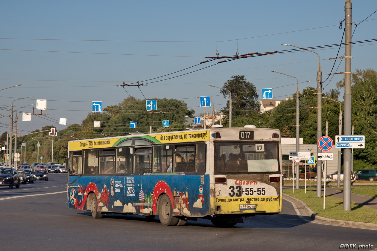 Владимирская область, MAN 791 SL202 № Е 954 МО 33