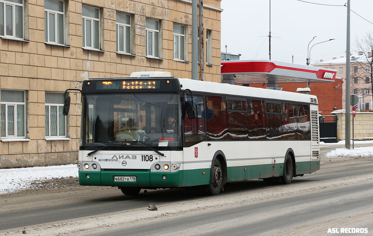 Санкт-Петербург, ЛиАЗ-5292.60 № 1108