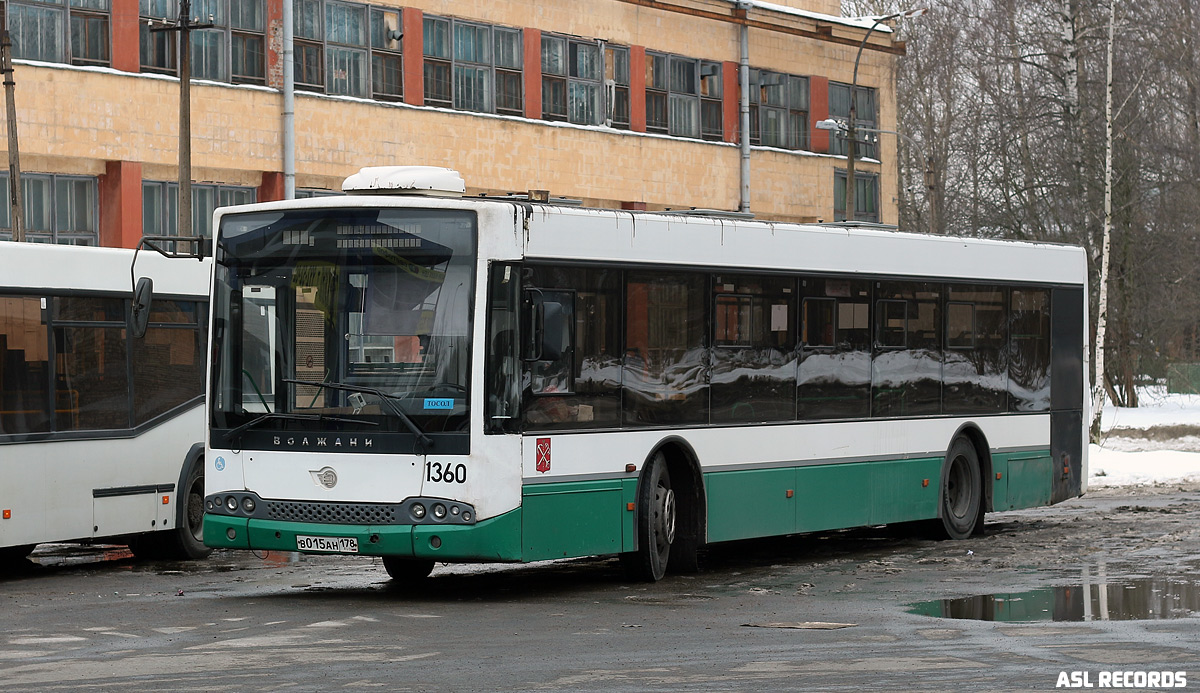 Санкт-Петербург, Волжанин-5270-20-06 "СитиРитм-12" № 1360