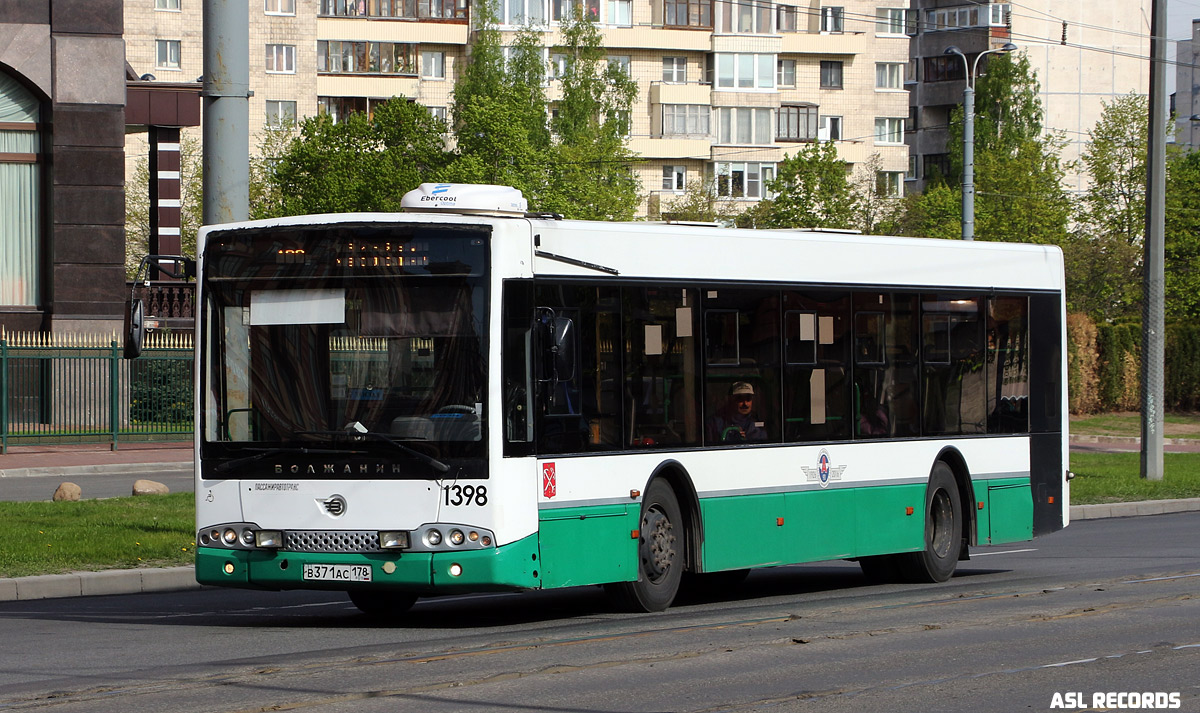 Санкт-Петербург, Волжанин-5270-20-06 "СитиРитм-12" № 1398