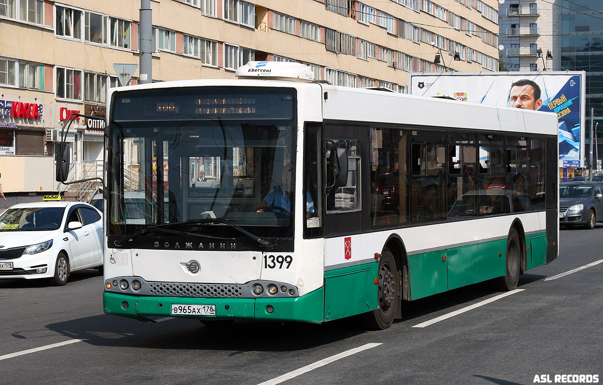 Санкт-Петербург, Волжанин-5270-20-06 "СитиРитм-12" № 1399