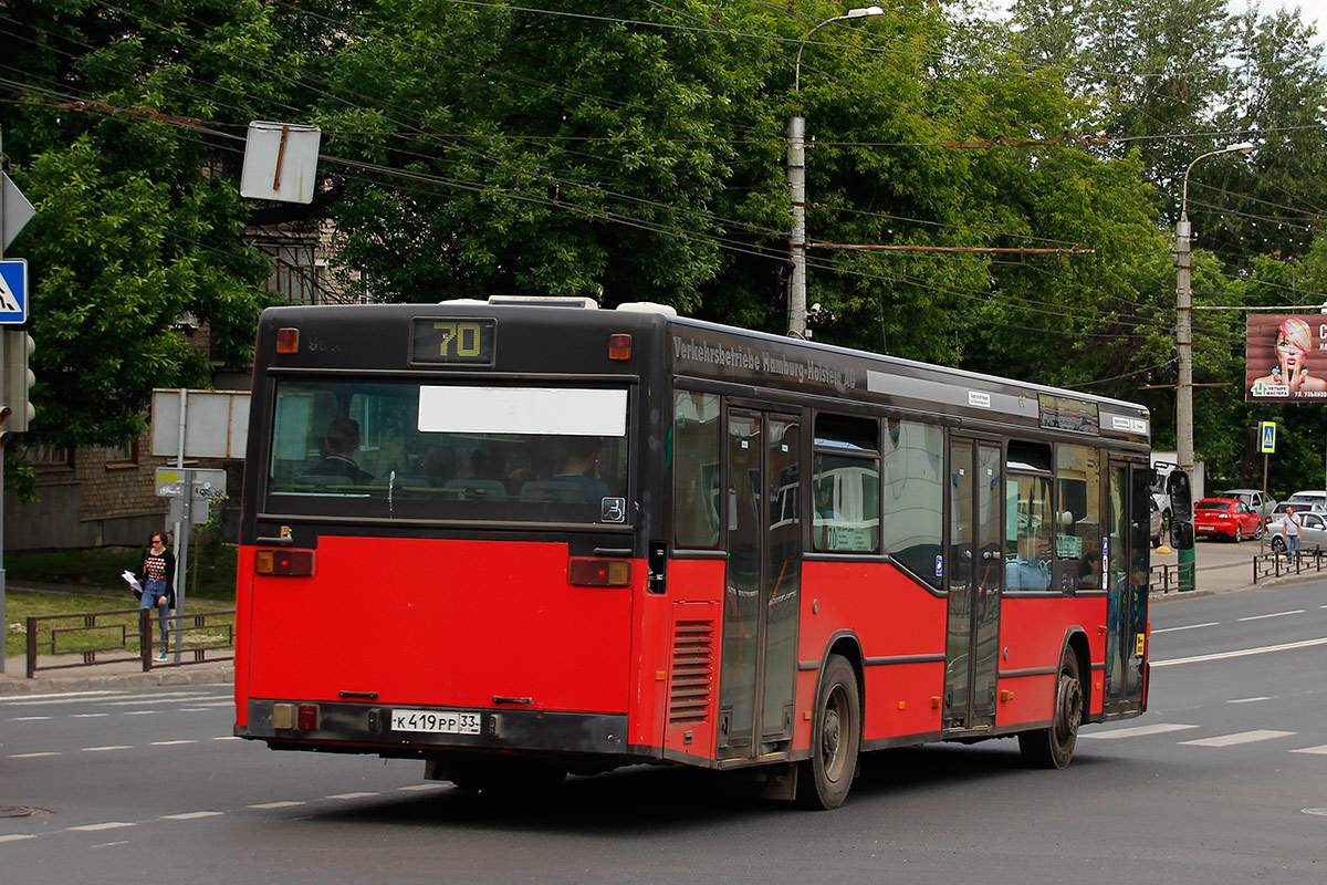 Пензенская область, Mercedes-Benz O405N2 № К 419 РР 33