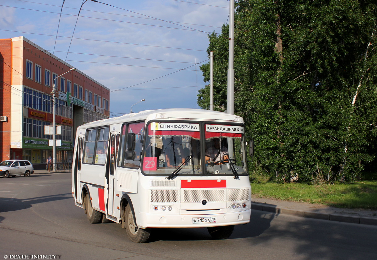 Томская область, ПАЗ-32054 № К 715 ХА 70