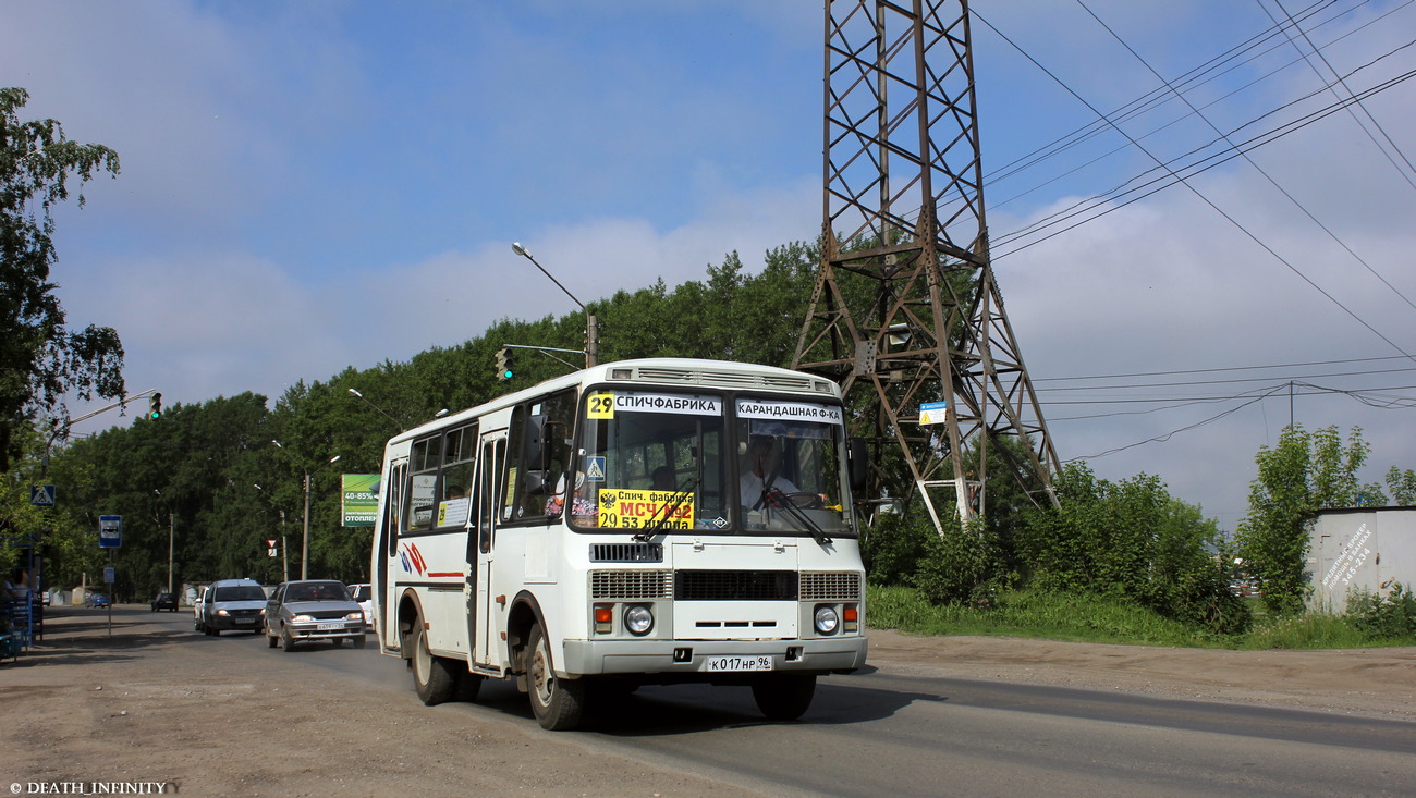 Томская область, ПАЗ-32054 № К 017 НР 96