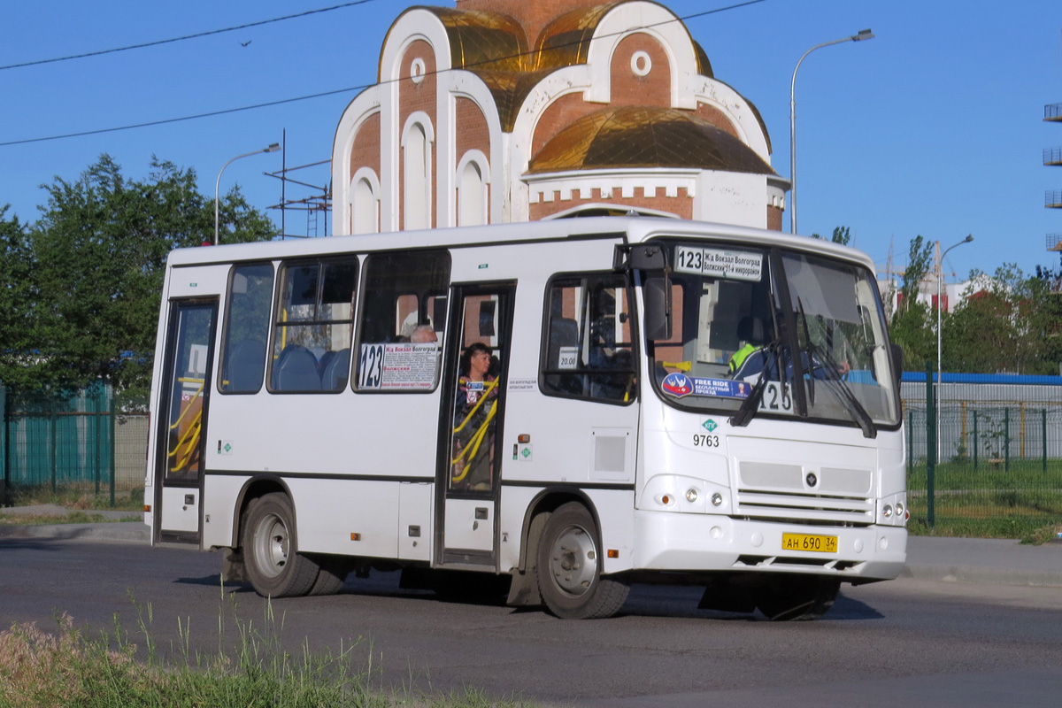 Волгоградская область, ПАЗ-320302-11 № 9763