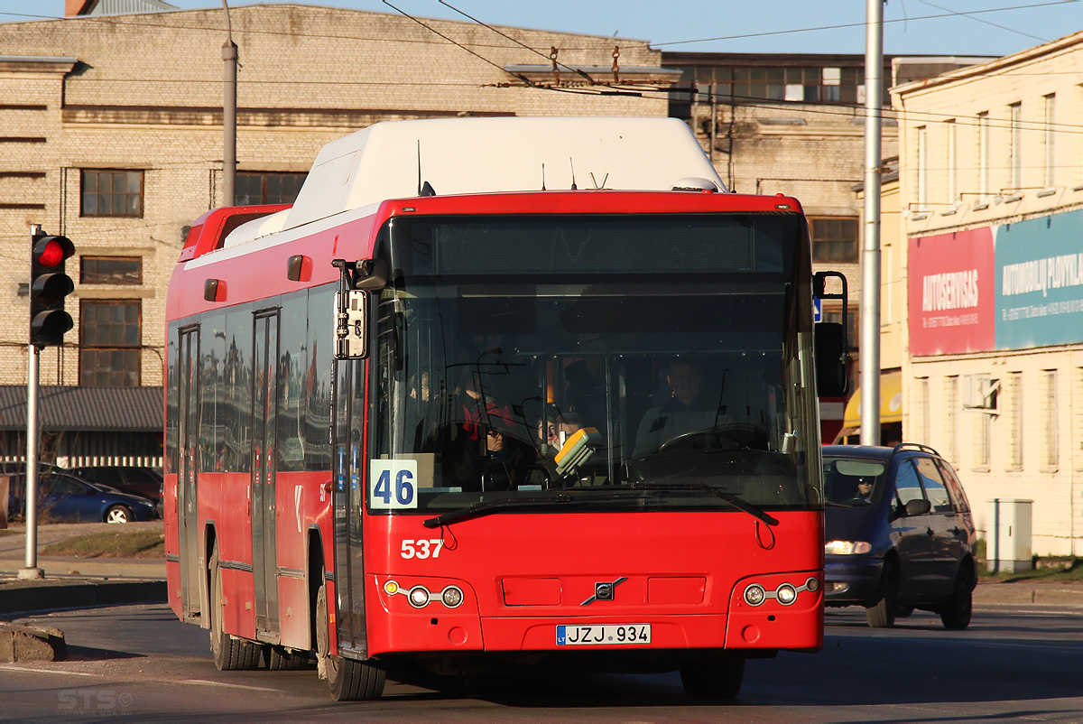 Литва, Volvo 7700 CNG № 537