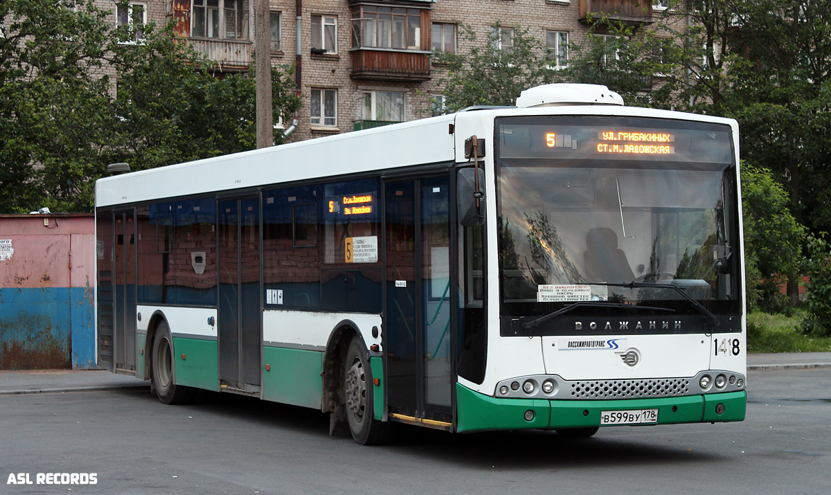 Санкт-Петербург, Волжанин-5270-20-06 "СитиРитм-12" № 1418