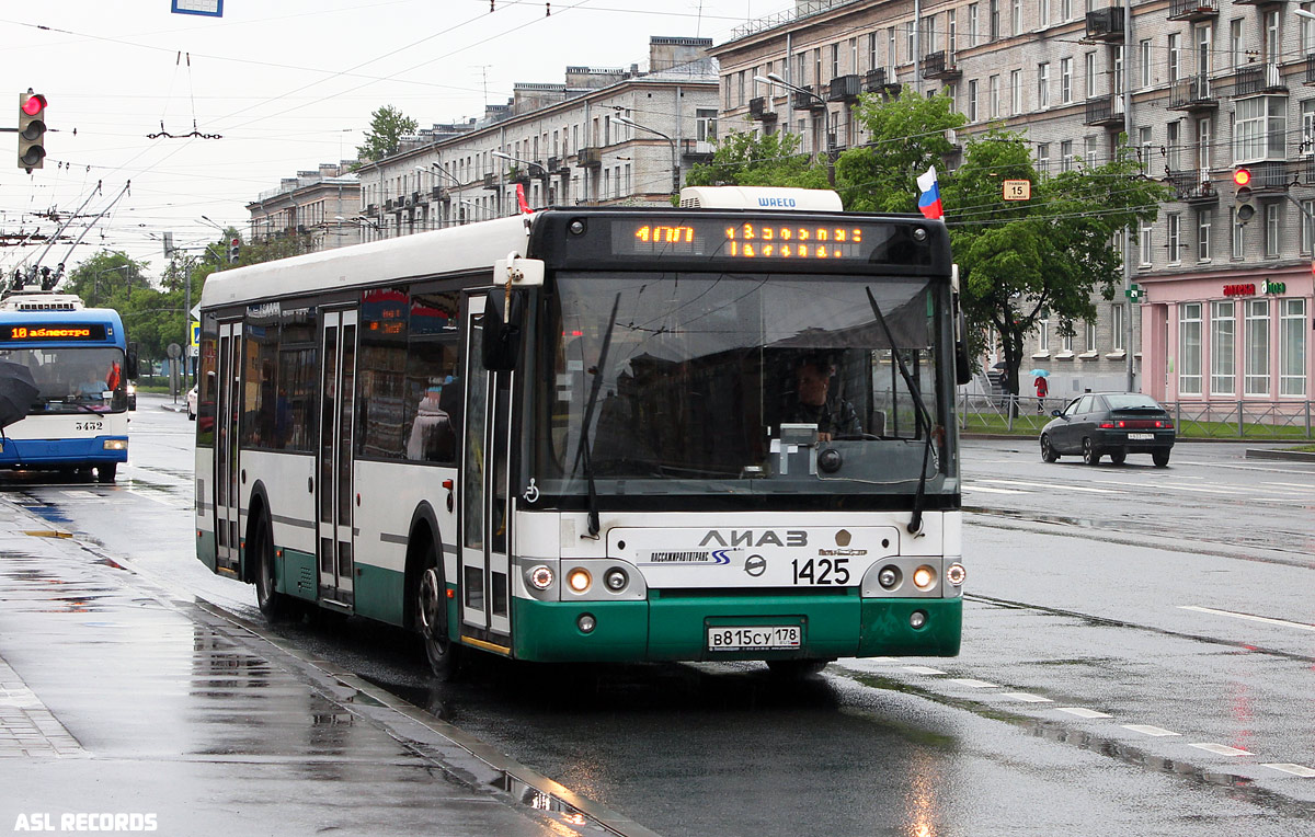 Санкт-Петербург, ЛиАЗ-5292.60 № 1425