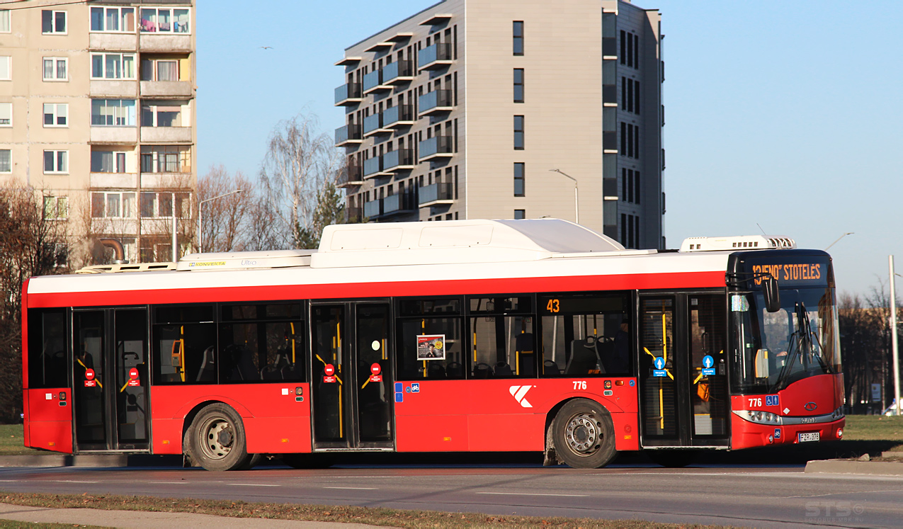 Литва, Solaris Urbino III 12 CNG № 776