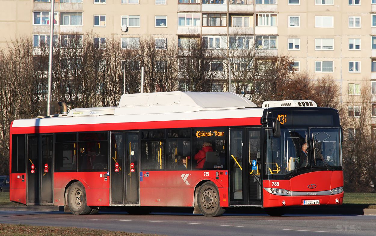 Литва, Solaris Urbino III 12 CNG № 785